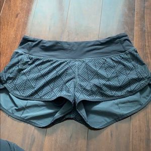 Lululemon RARE speed short size 6